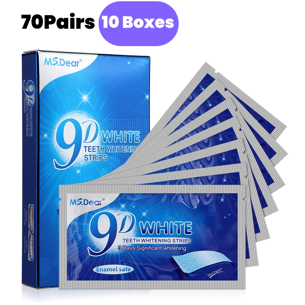 Teeth Whitening Opalescence - 9D Gel White Teeth Cleaning Strips