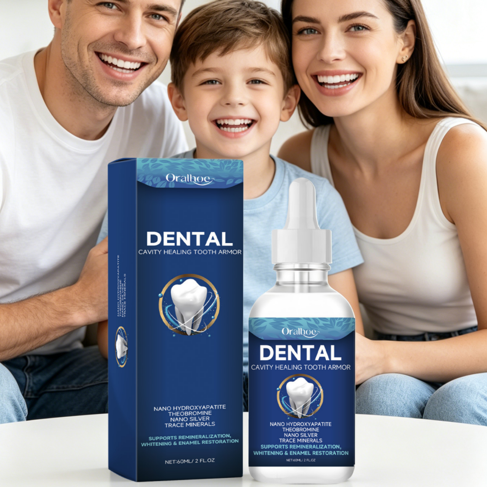 Teeth Whitening Naturally - Oralhoe Dental Care Serum Teeth Whitening