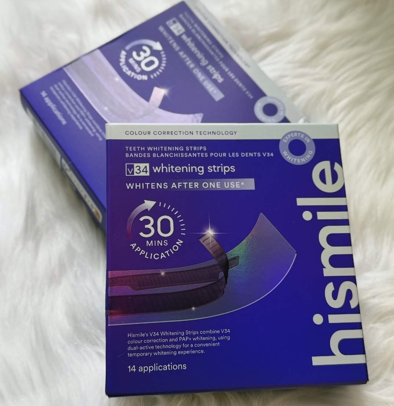 Teeth Whitening Opalescence - Purple Removes Yellow Tooth Stains Strips