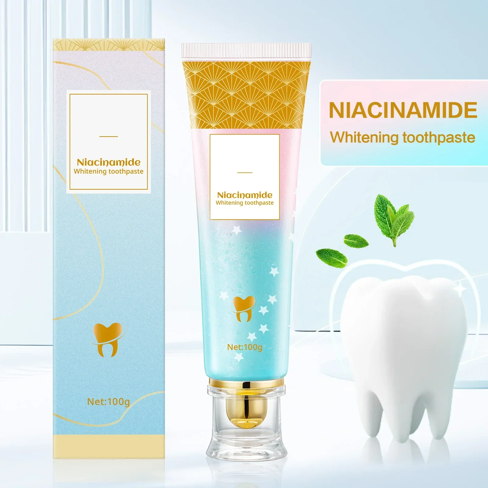 Teeth Whitening Naturally - 100g Whitening Toothpaste Refreshing Clean Teeth