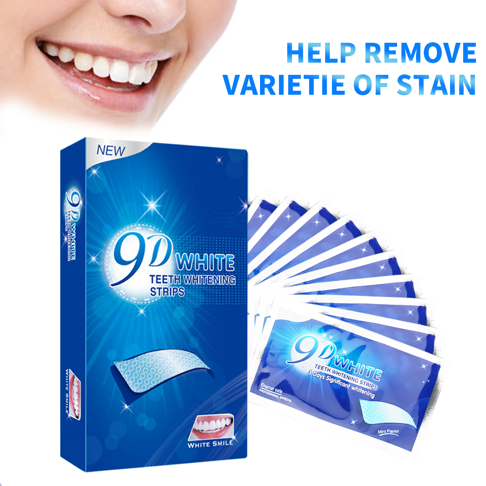 Teeth Whitening In Office - 9D White Peroxide-Free Teeth Whitening Strip