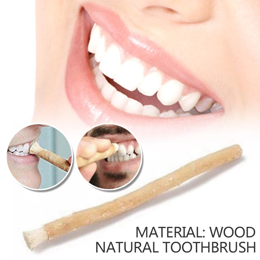 Teeth Whitening Naturally - Natural Miswak Siwak Toothbrush Traditional Wooden