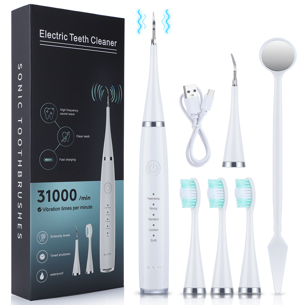 Teeth Whitening And Stain Removal - Household Electric Teeth Cleaner Dental Scaler