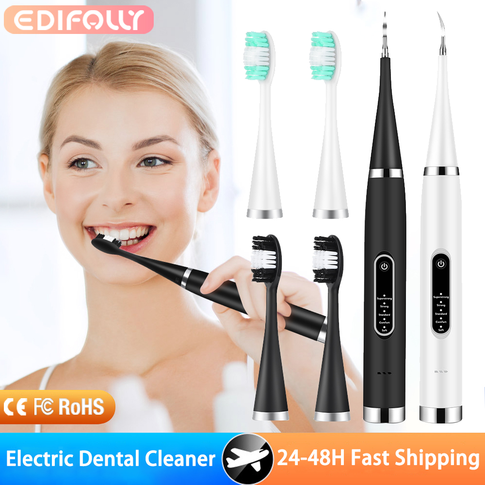 Teeth Whitening And Stain Removal - Electric Sonic Dental Calculus Scaler 5
