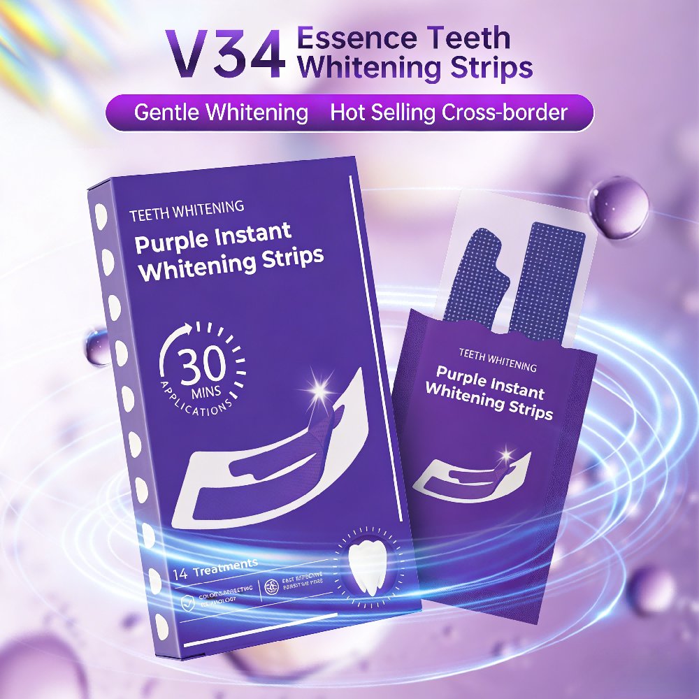 Purple Teeth Whitening Strips- - Teeth Whitening In Office recensie en prijs