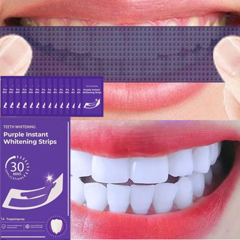 42Pairs V34 Purple Teeth White - Teeth Whitening Crest recensie en prijs