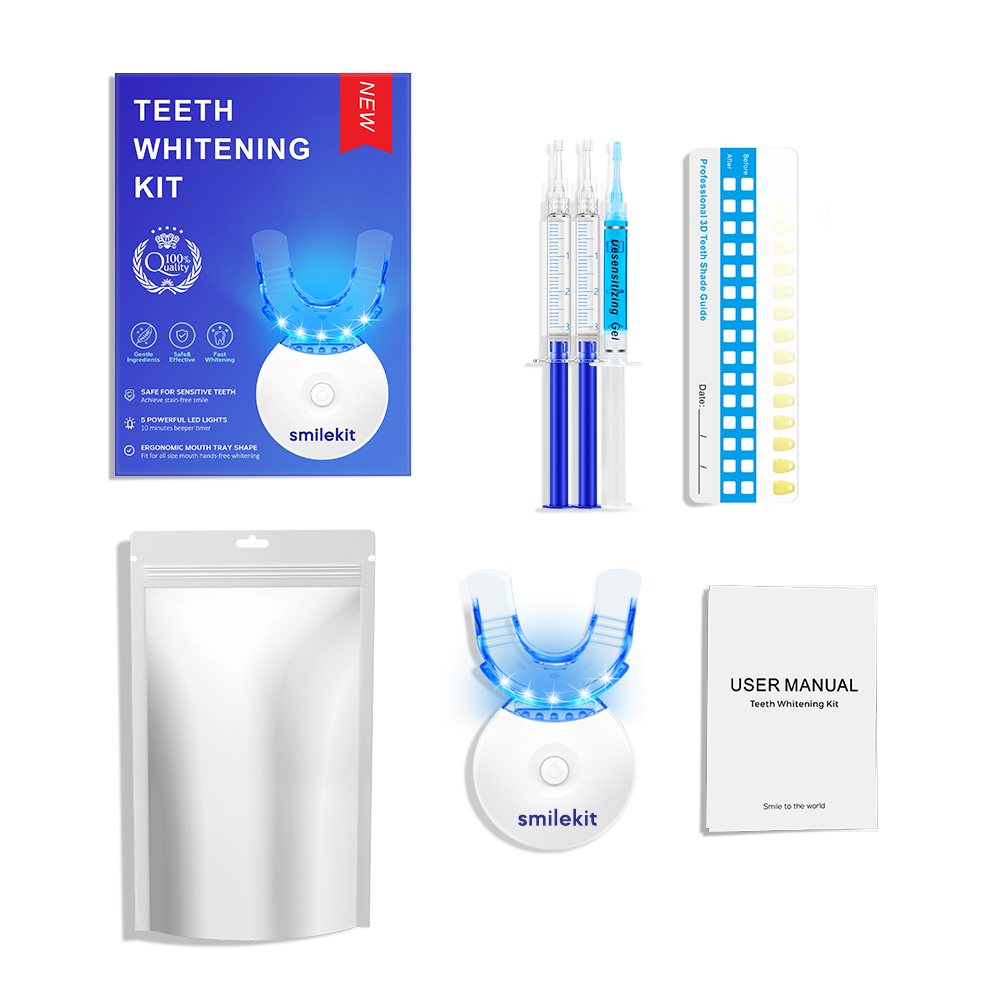 Teeth Whitening Kit - 5X LED L - Teeth Whitening Kit With Light recensie en prijs