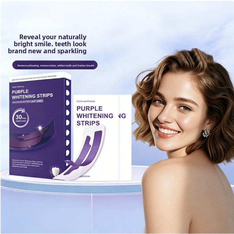 V34 Purple Glowing Dry Tooth S - Teeth Whitening Crest recensie en prijs