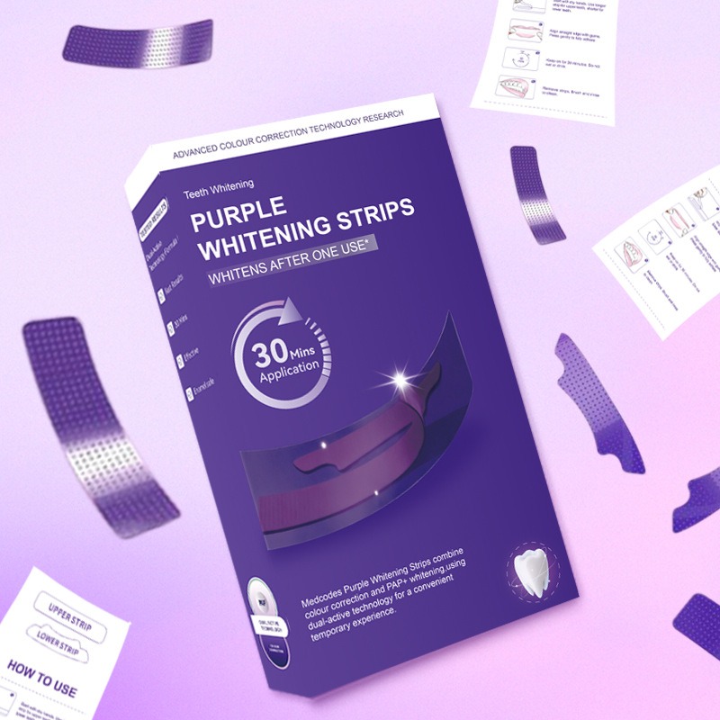 V34 Purple Glowing Dry Tooth S - Teeth Whitening Crest recensie en prijs