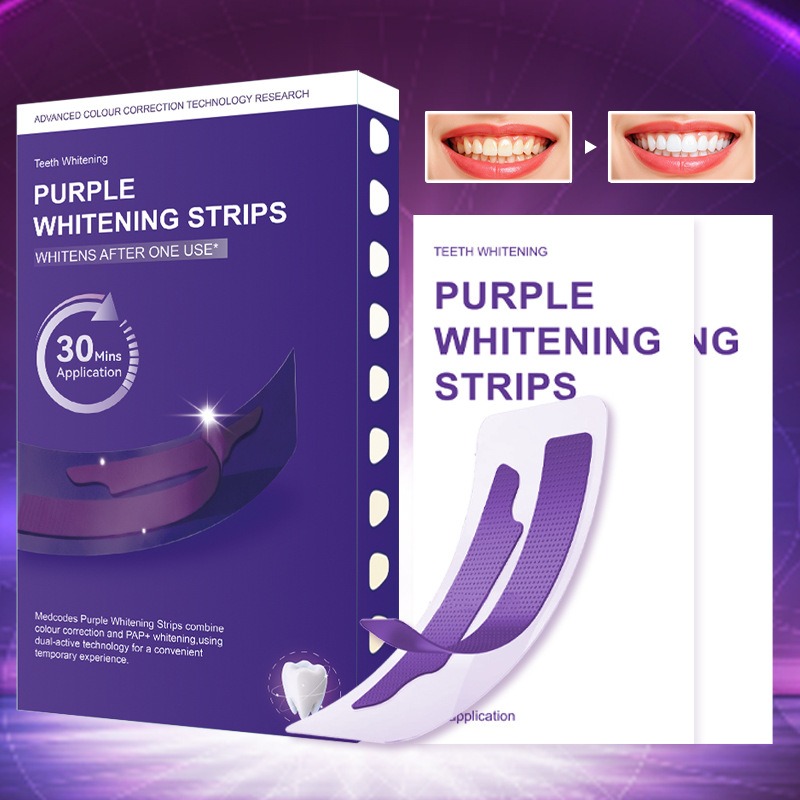 V34 Purple Glowing Dry Tooth S - Teeth Whitening Crest recensie en prijs