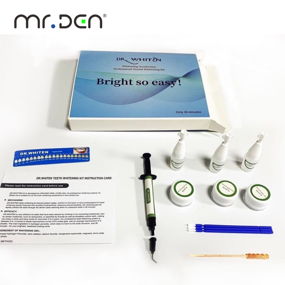 Dr. Whiten 3 Pack Teeth Whiten - Teeth Whitening Kit With Light recensie en prijs