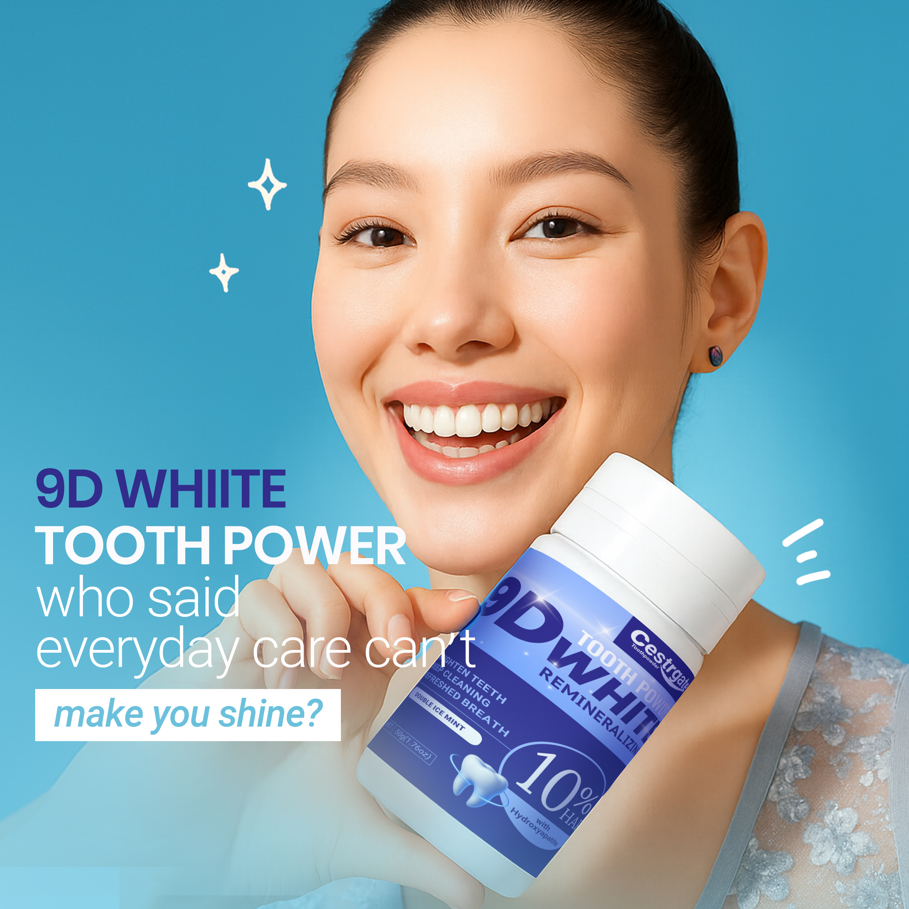 9D Hydroxyapatite Teeth Whiten - Teeth Whitening Ingredients recensie en prijs