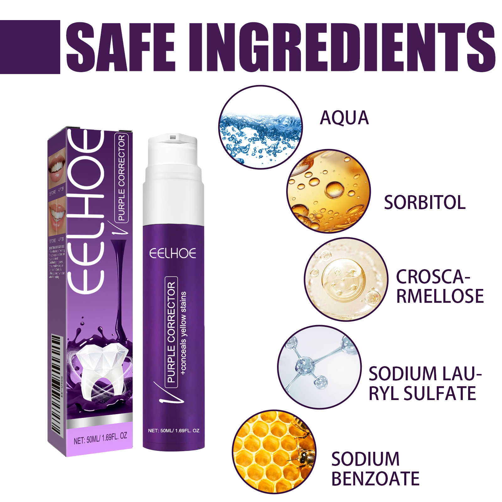 V34 Purple ToothpasteTeeth Whi - Teeth Whitening Crest recensie en prijs