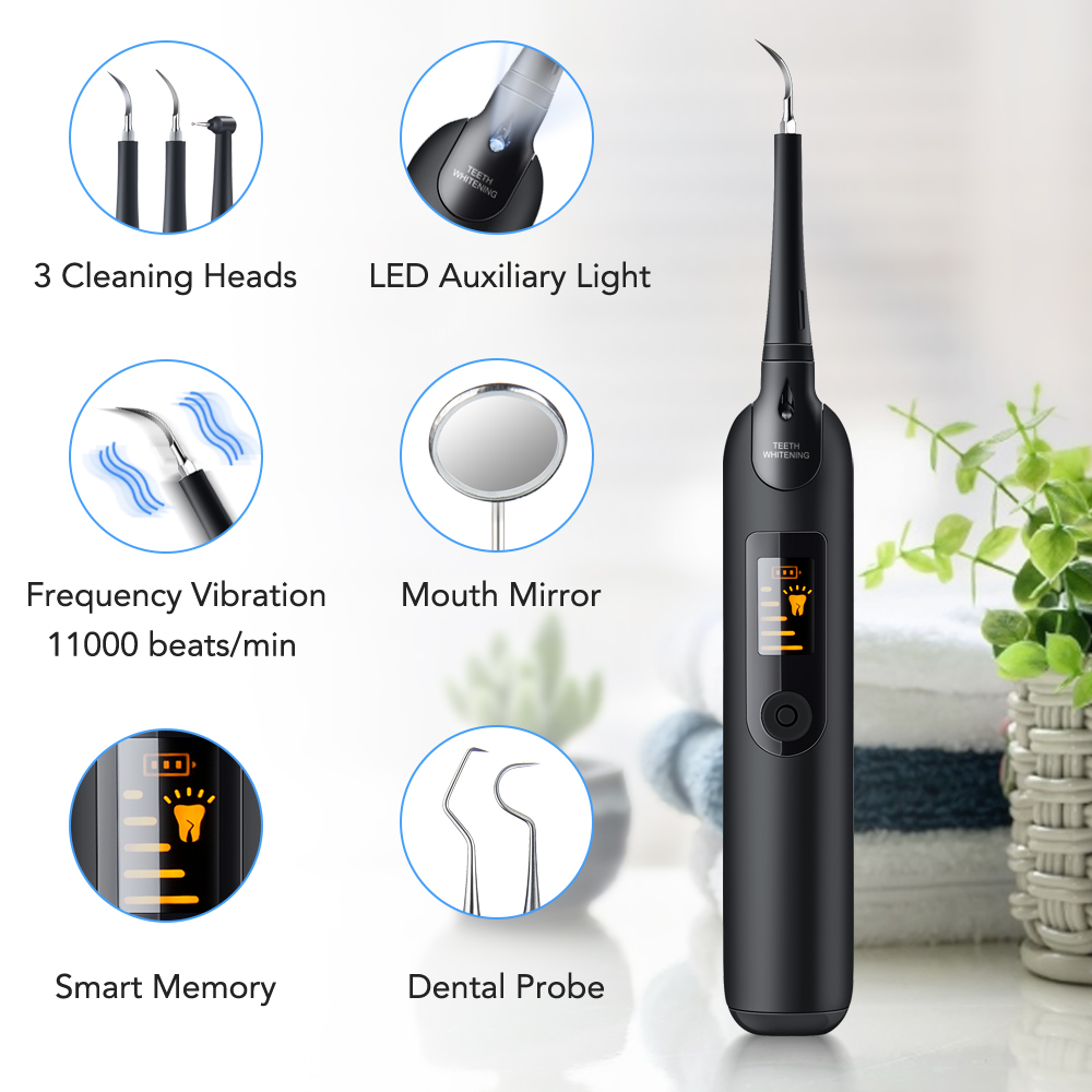 Teeth Tartar Remover Electric  - Teeth Whitening Kit With Light recensie en prijs