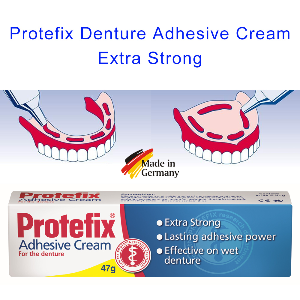 Protefix Adhesive Cream For De - Teeth Whitening Ingredients recensie en prijs