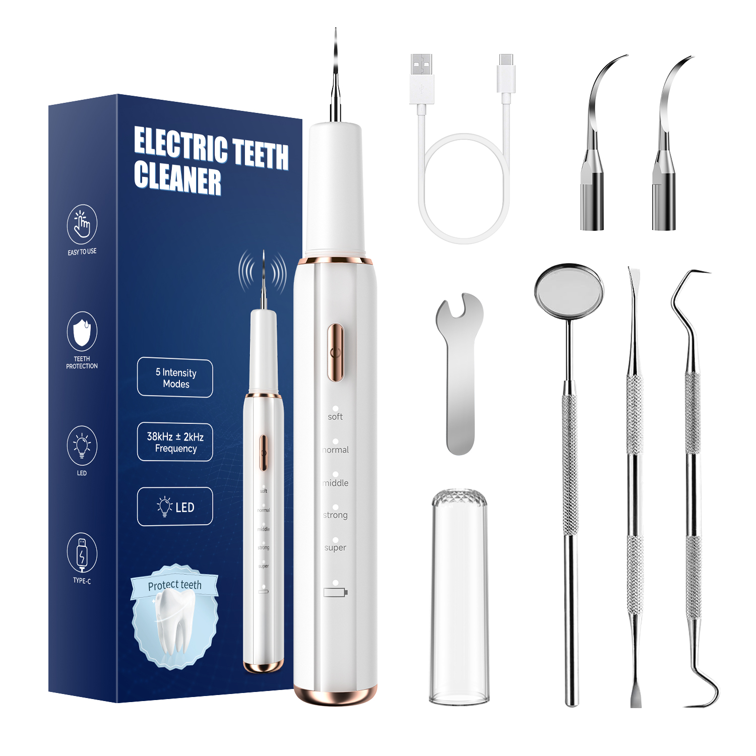 Ultrasonic Electric Dental Sca - Teeth Whitening And Stain Removal recensie en prijs