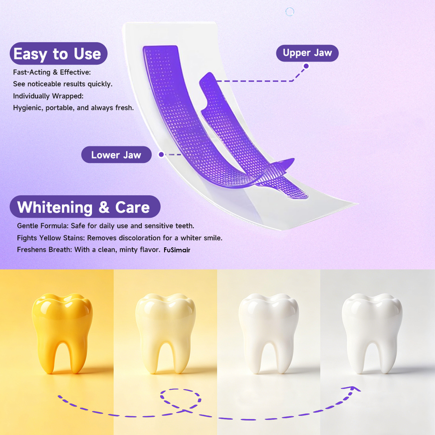 Glorysmile V34 Purple Whitenin - Teeth Whitening Crest recensie en prijs