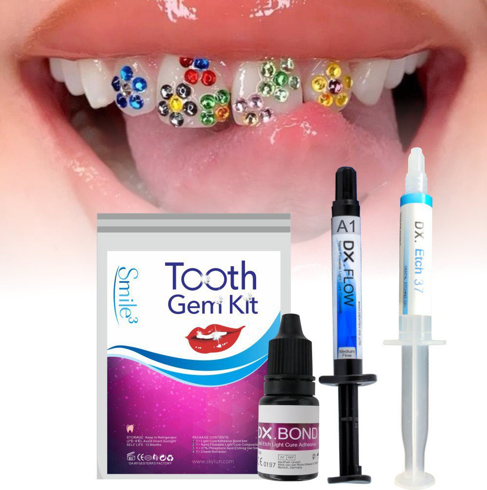 HOT Tooth Gem Kit Teeth Decora - Teeth Whitening Kit With Light recensie en prijs