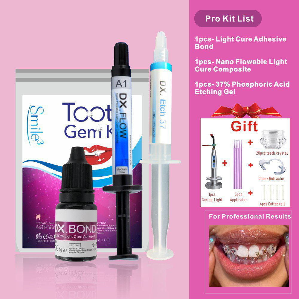 HOT Tooth Gem Kit Teeth Decora - Teeth Whitening Kit With Light recensie en prijs