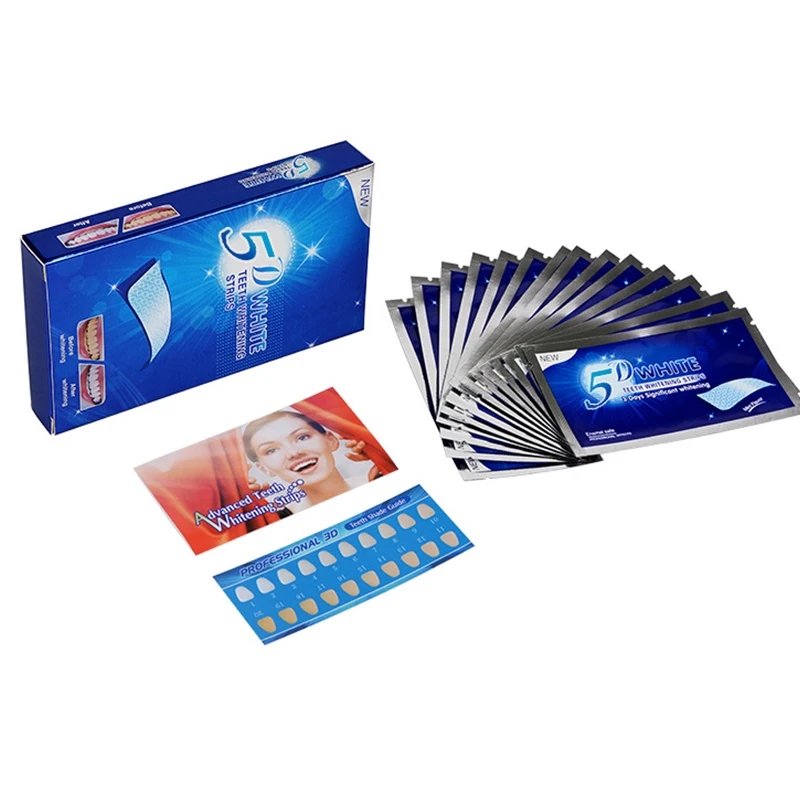 5D Teeth Whitening Strips 56 S - Teeth Whitening Crest recensie en prijs