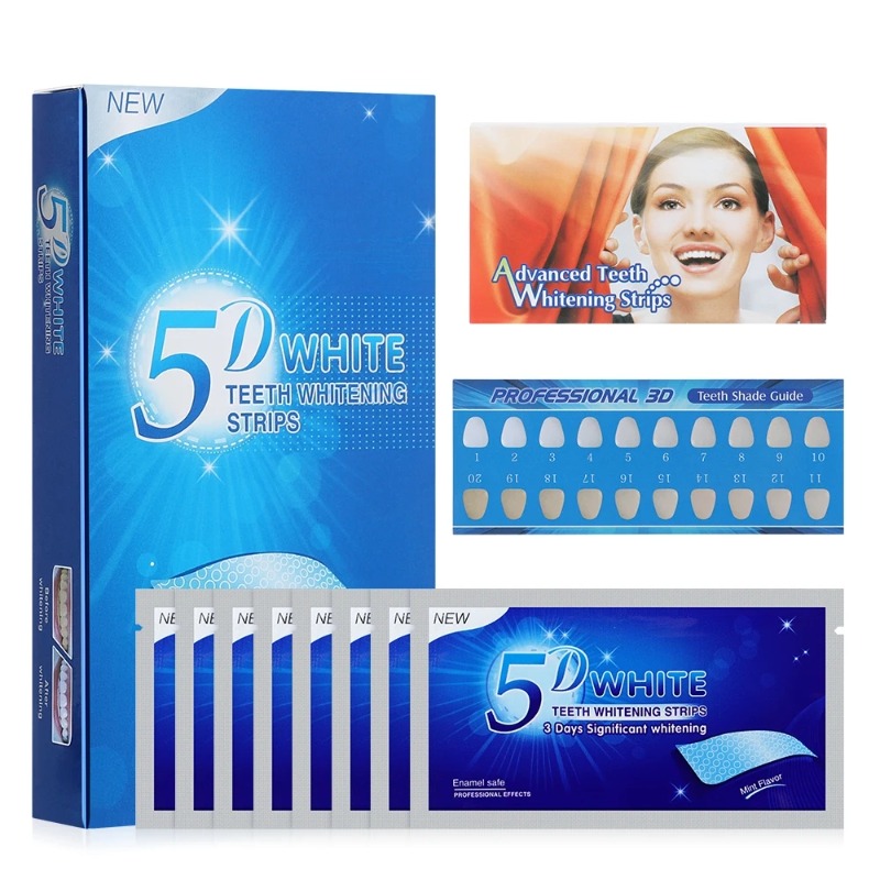 5D Teeth Whitening Strips 56 S - Teeth Whitening Crest recensie en prijs