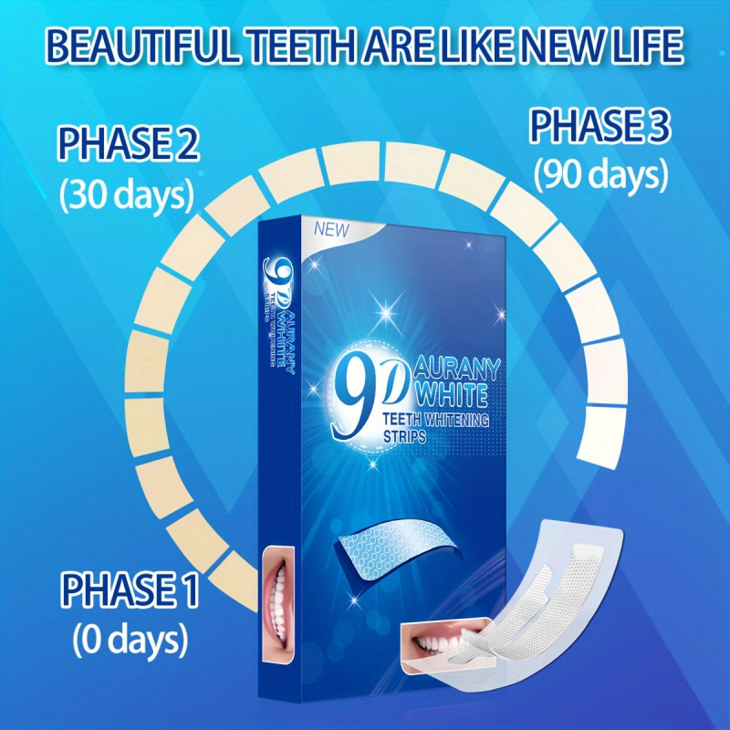 21 Pairs of 9D Aurany White Te - Teeth Whitening Hismile recensie en prijs