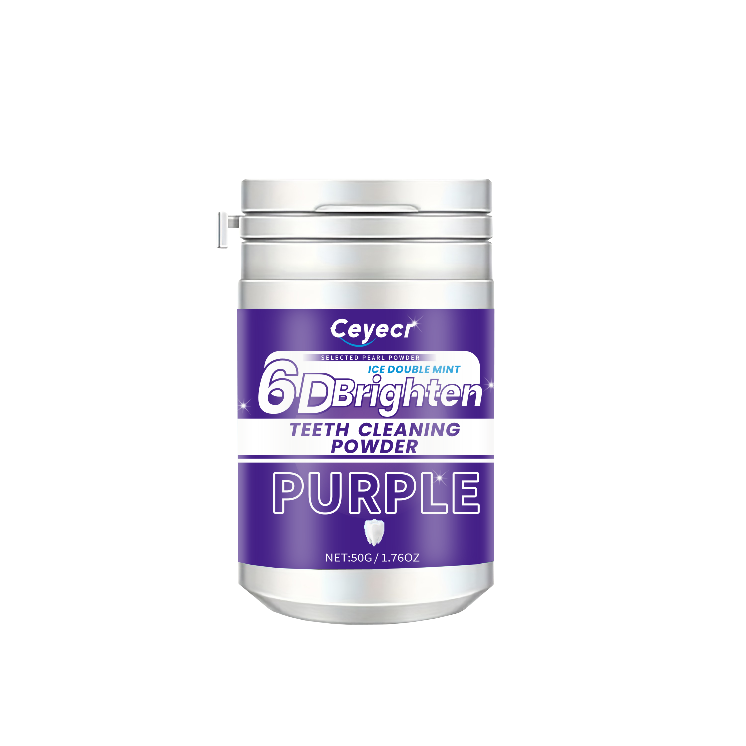6D WHITE purple Hydroxyapatite - Teeth Whitening Ingredients recensie en prijs