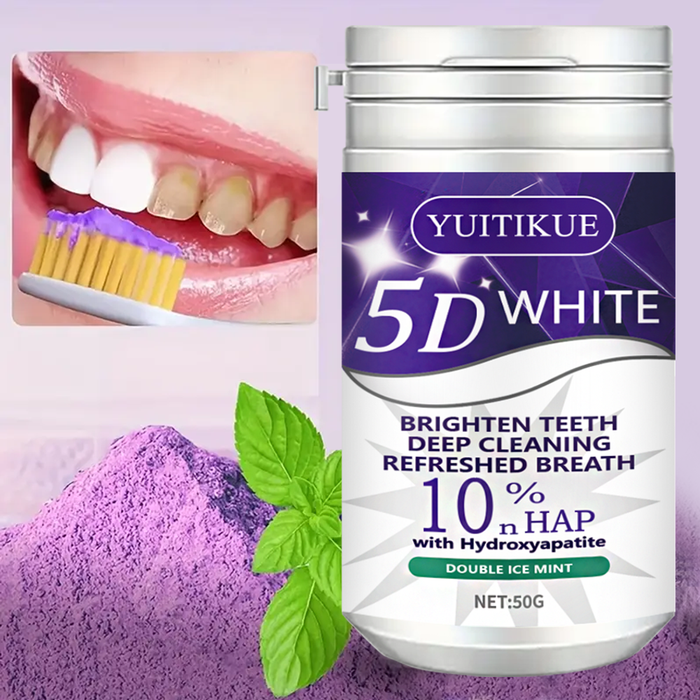 50g Whitening Tooth Powder, Pu - Teeth Whitening Ingredients recensie en prijs