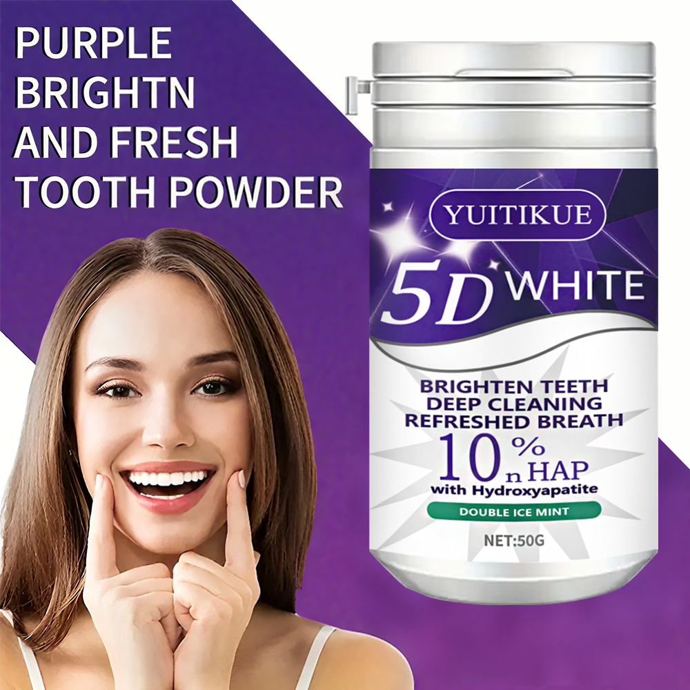 50g Whitening Tooth Powder, Pu - Teeth Whitening Ingredients recensie en prijs