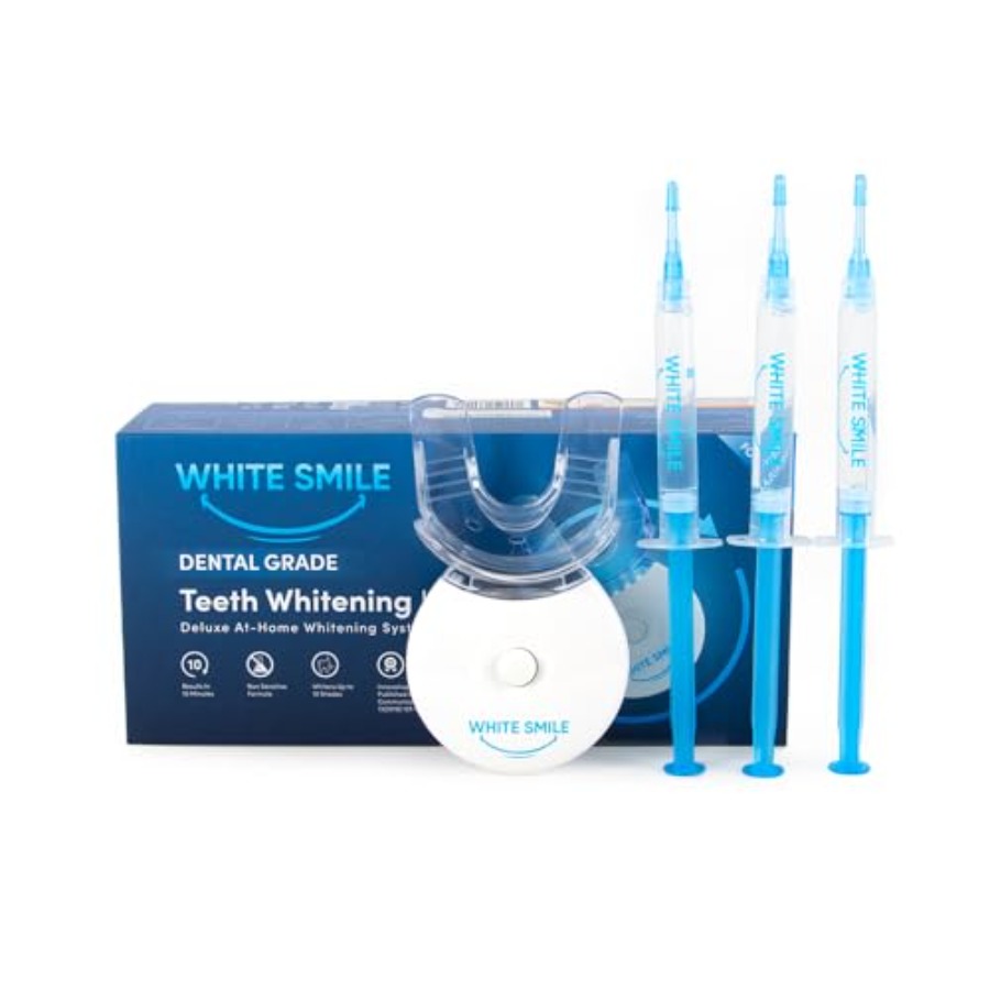 WHITE SMILE Teeth Whitening Ki - Teeth Whitening Kit With Light recensie en prijs