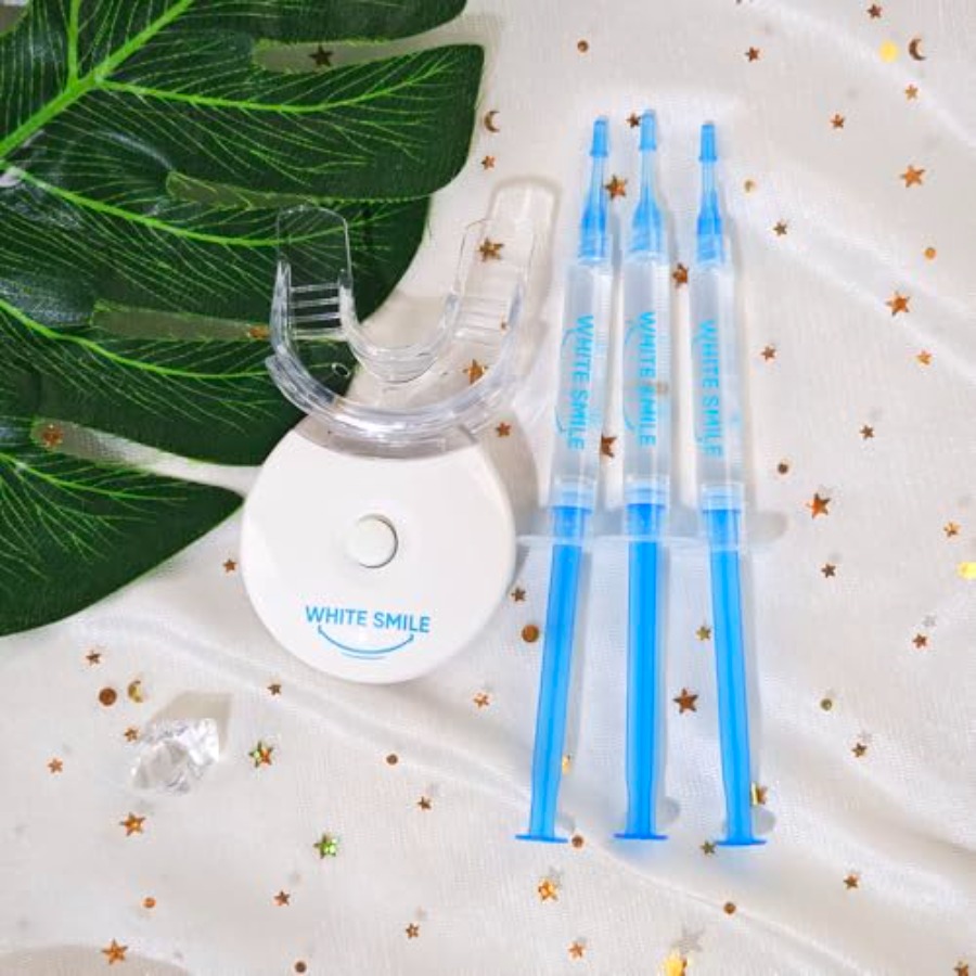 WHITE SMILE Teeth Whitening Ki - Teeth Whitening Kit With Light recensie en prijs