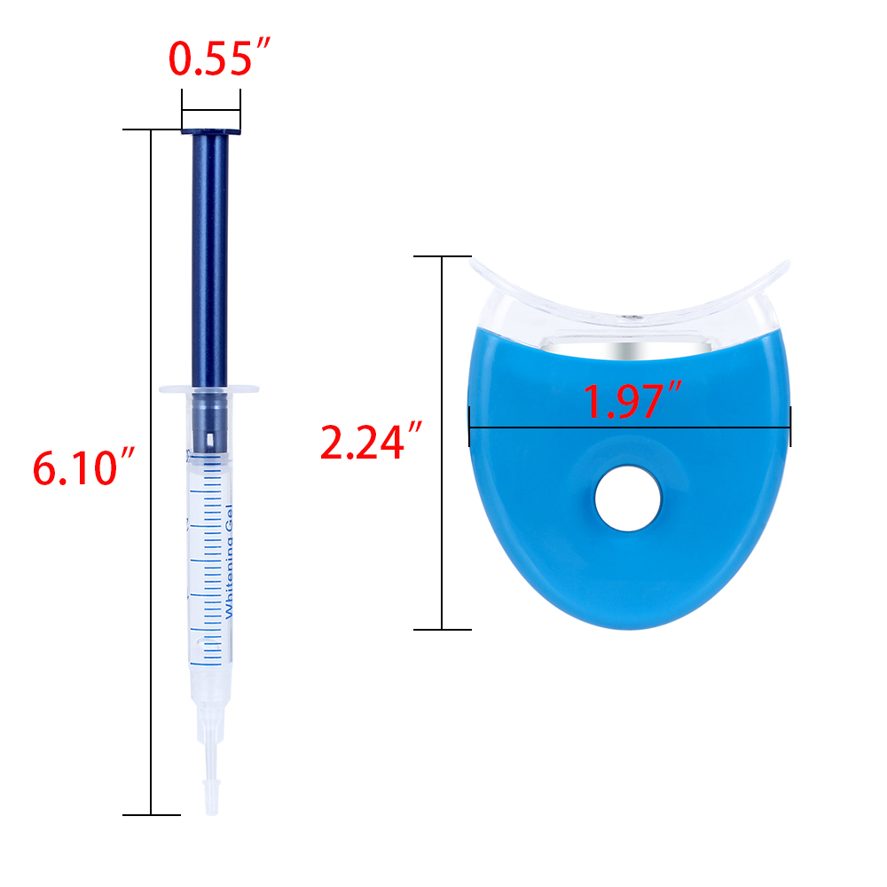 1 set Teeth Whitening 44% Pero - Teeth Whitening Kit With Light recensie en prijs