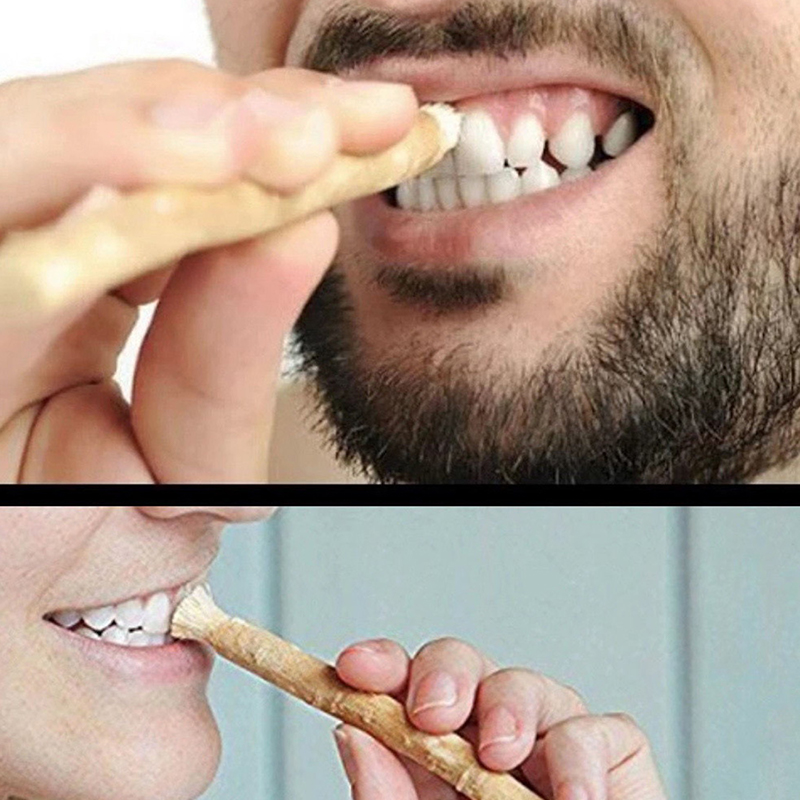 Natural Miswak Siwak Toothbrus - Teeth Whitening Naturally recensie en prijs