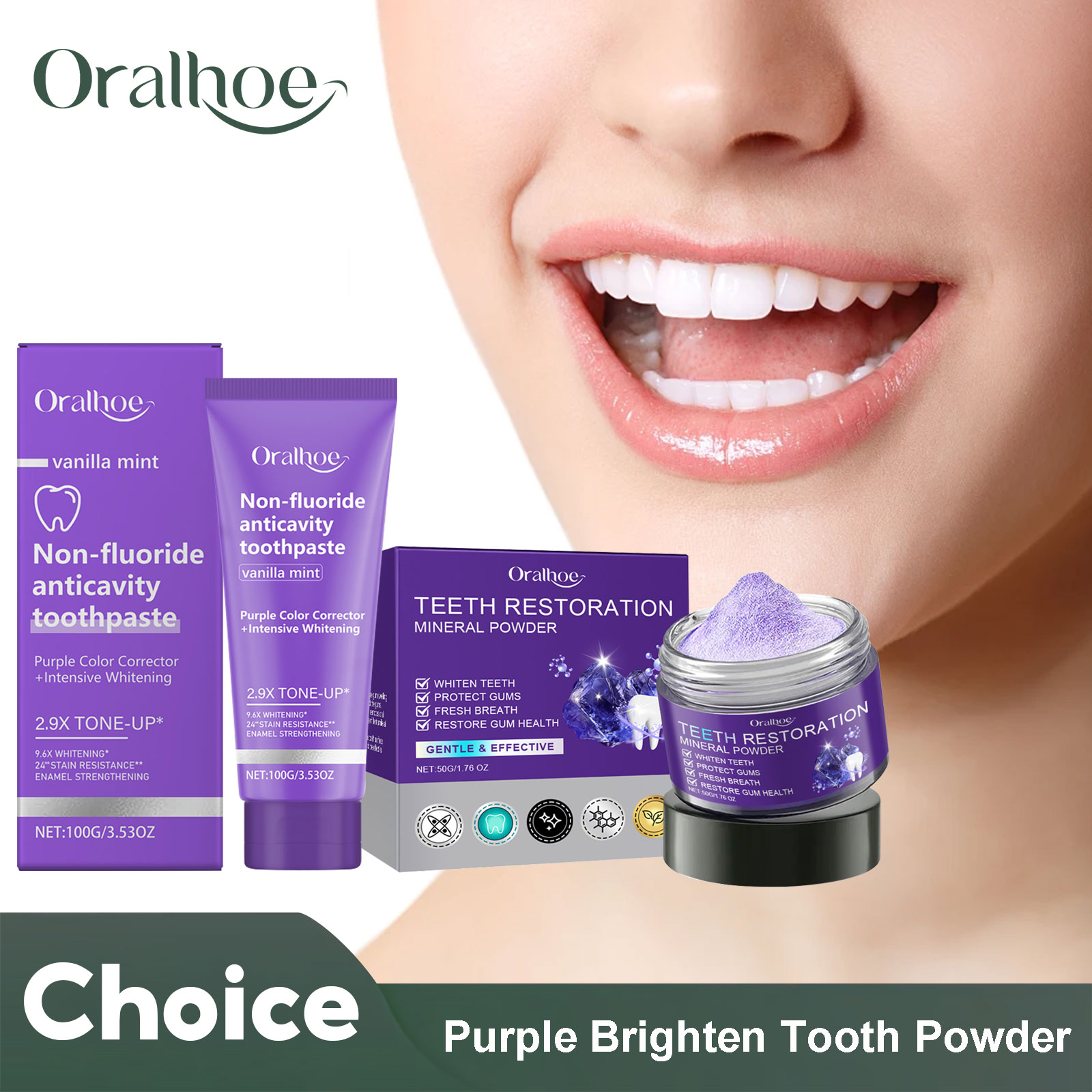 Teeth Restoration Mineral Powd - Teeth Whitening Hismile recensie en prijs