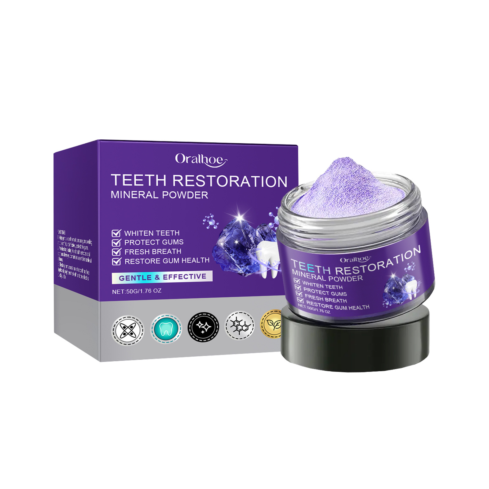 Teeth Restoration Mineral Powd - Teeth Whitening Hismile recensie en prijs