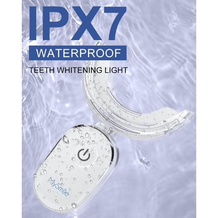 Teeth Whitening Strips Kit wit - Teeth Whitening Kit With Light recensie en prijs