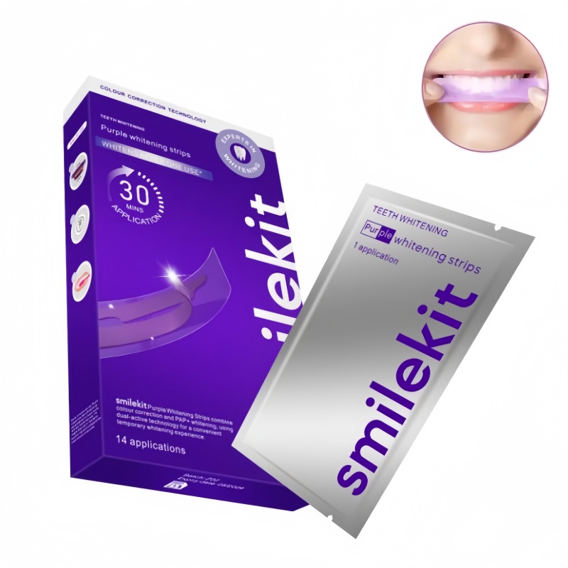 14 Pairs Purple Dental Strips  - Teeth Whitening Crest recensie en prijs