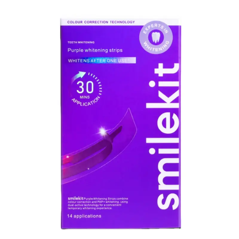 14 Pairs Purple Dental Strips  - Teeth Whitening Crest recensie en prijs