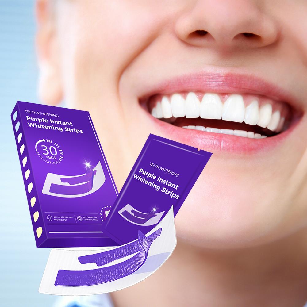 42Pairs Purple Teeth Whitening - Teeth Whitening Crest recensie en prijs