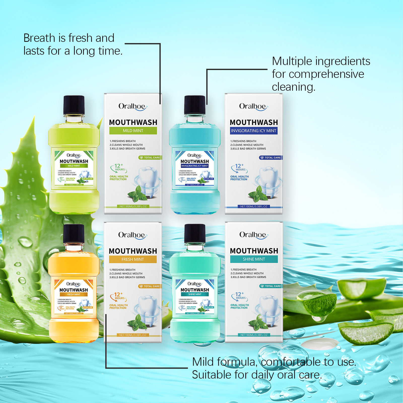 Fresh Breath Mouthwash Remove  - Teeth Whitening And Stain Removal recensie en prijs