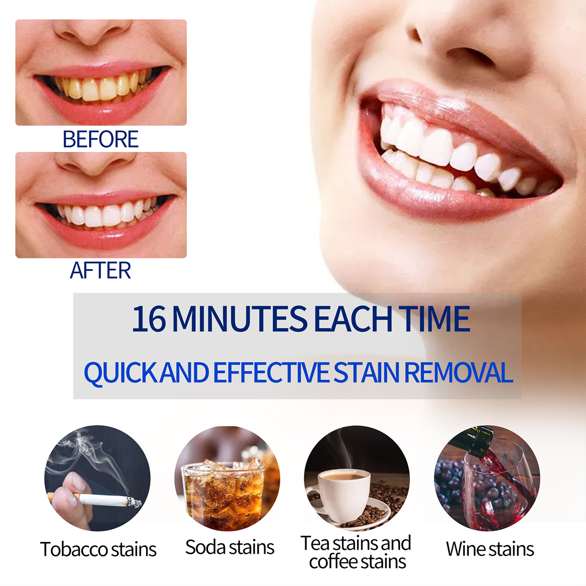 Portable Teeth Whitening Lamp  - Teeth Whitening Kit With Light recensie en prijs