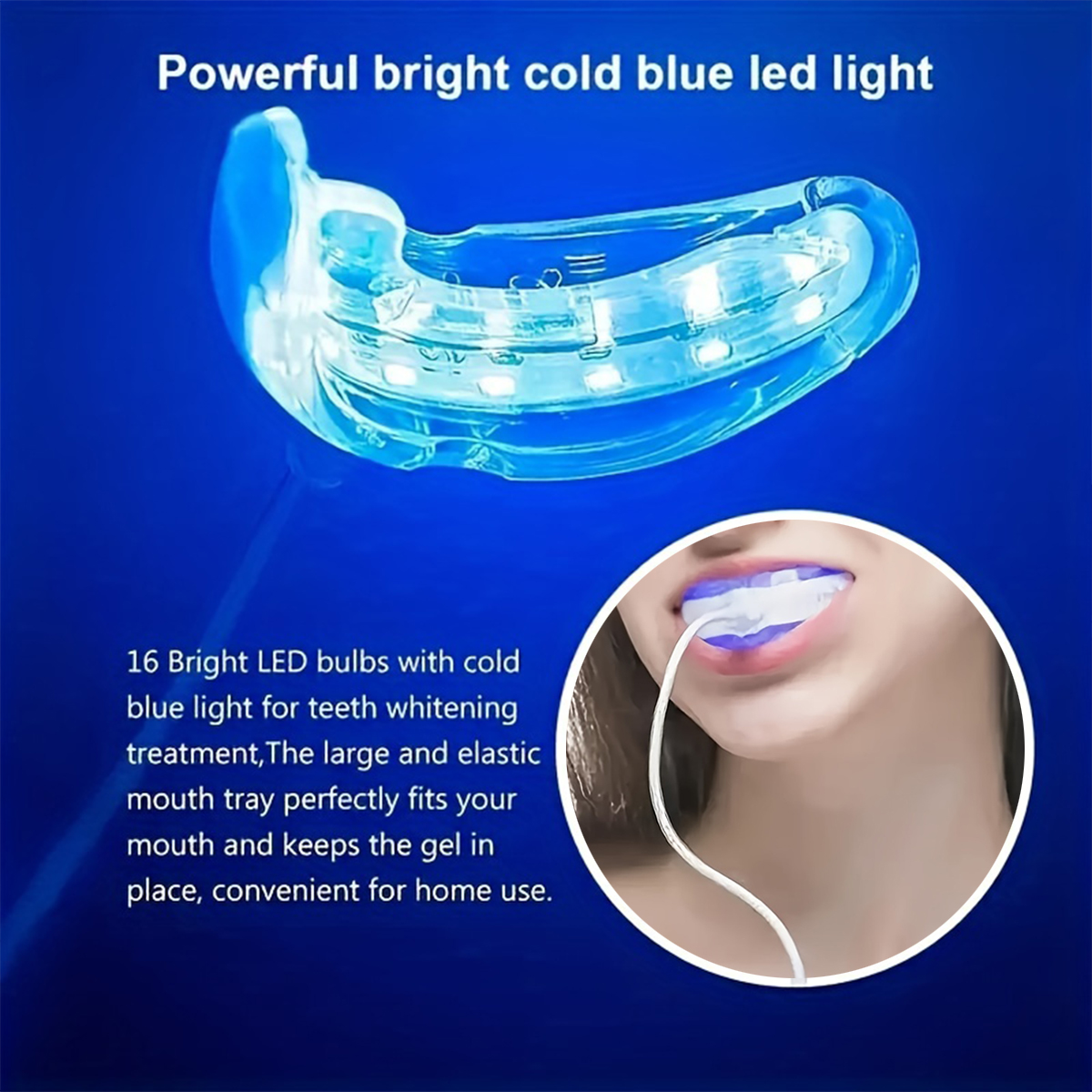 Portable Teeth Whitening Lamp  - Teeth Whitening Kit With Light recensie en prijs