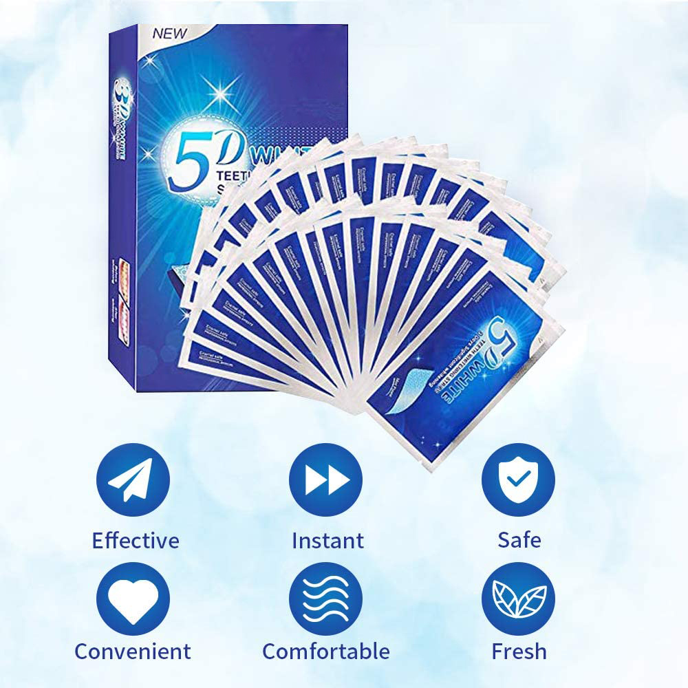 5D White Teeth Whitening Strip - Teeth Whitening In Office recensie en prijs