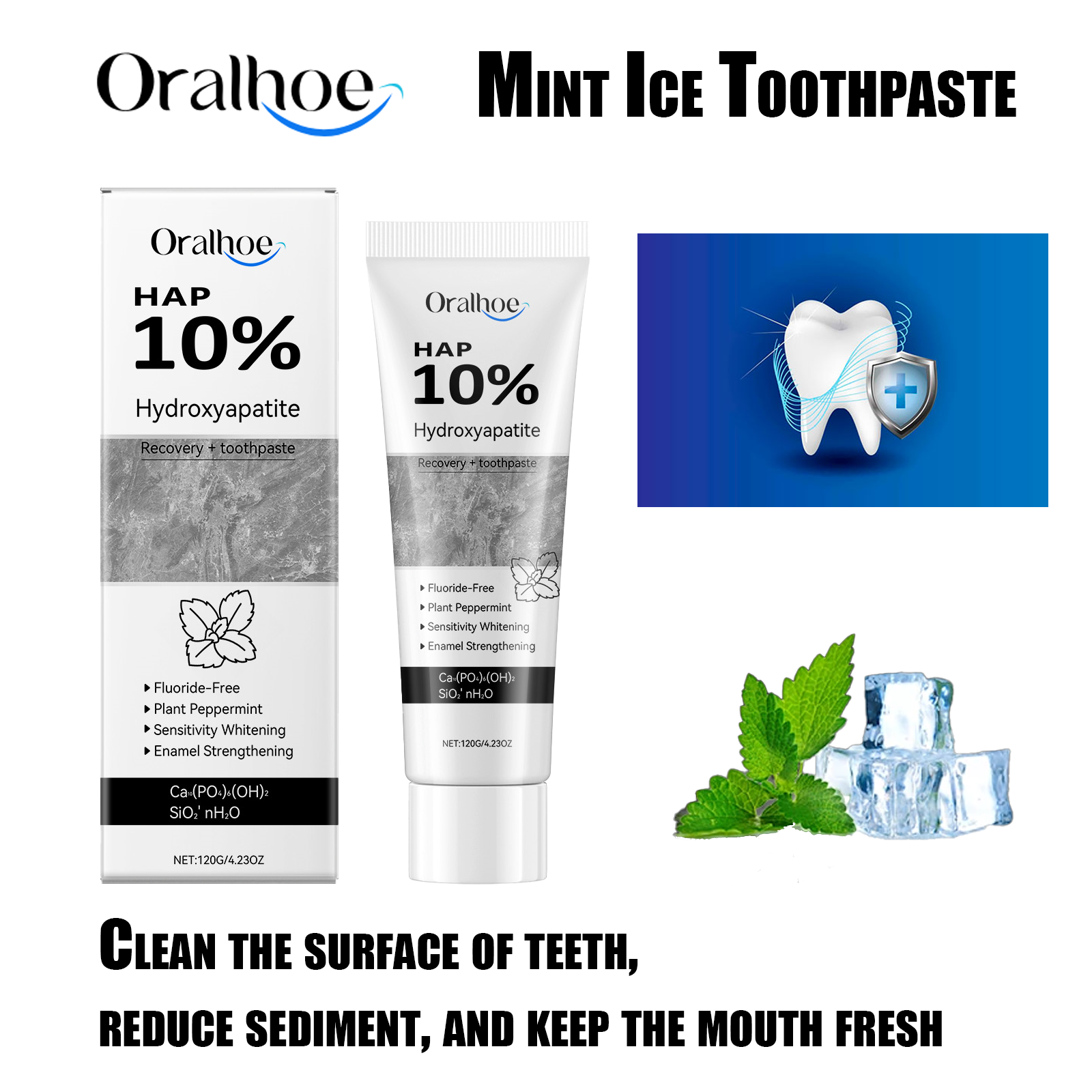 Oralhoe Teeth Whitening Cream  - Teeth Whitening Crest recensie en prijs
