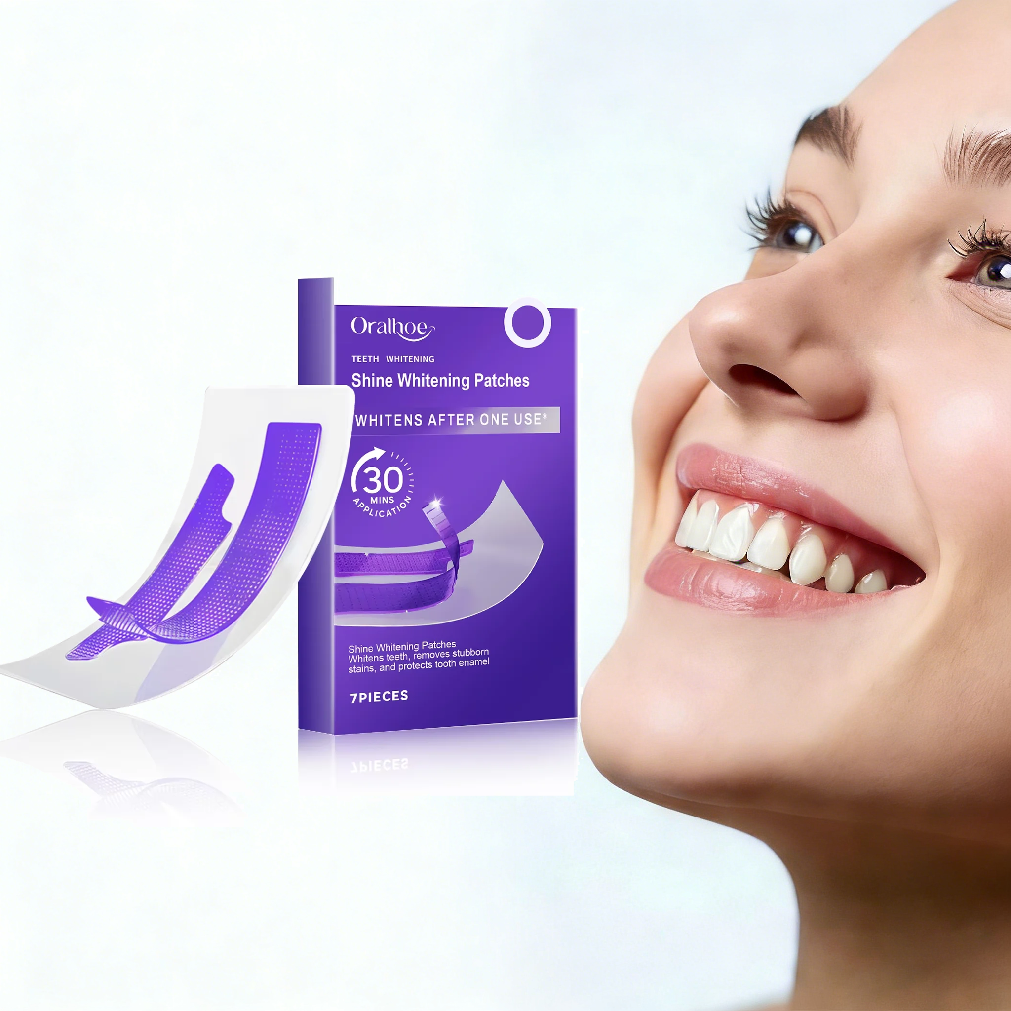 Purple Teeth Whitening Strips  - Teeth Whitening Naturally recensie en prijs