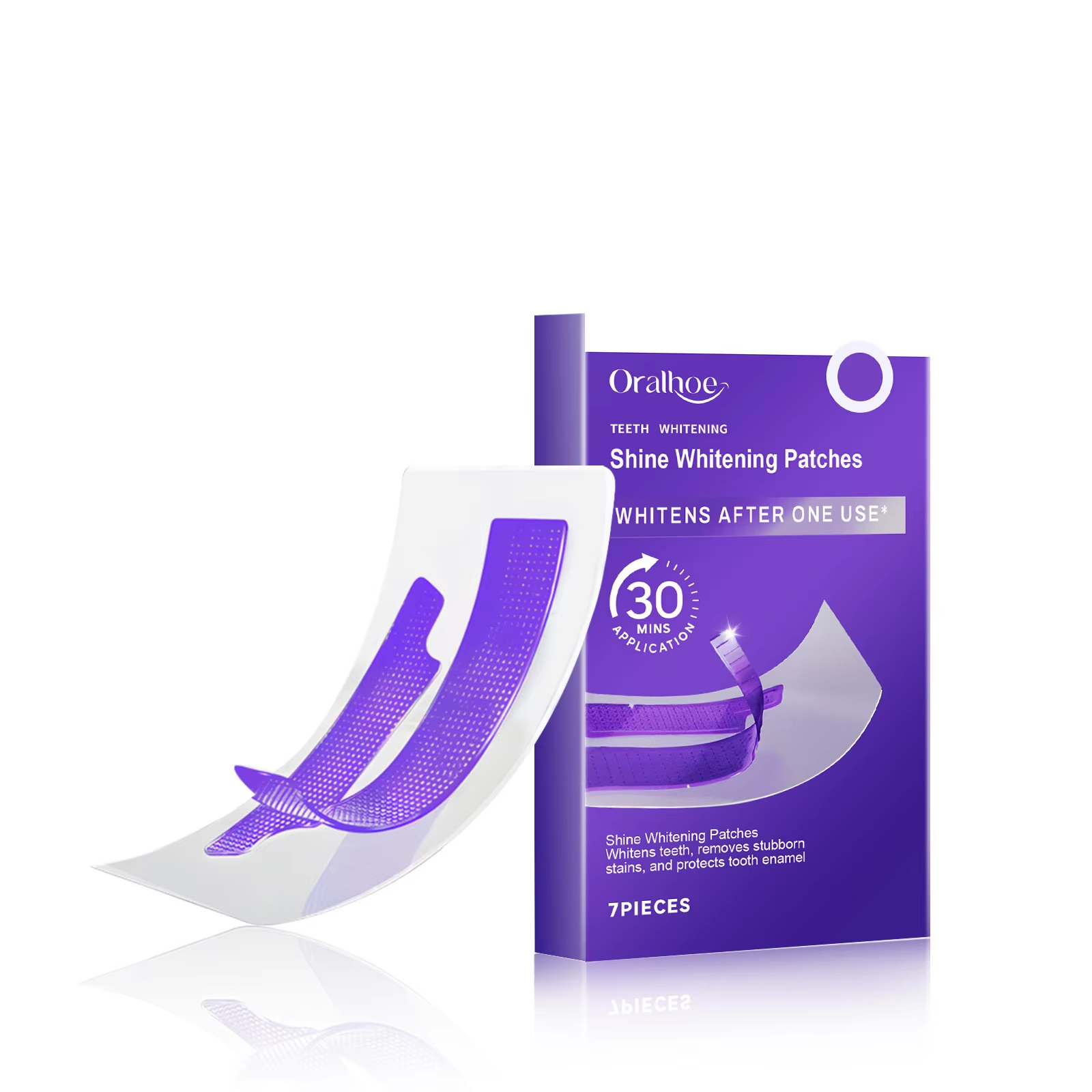 Purple Teeth Whitening Strips  - Teeth Whitening Naturally recensie en prijs