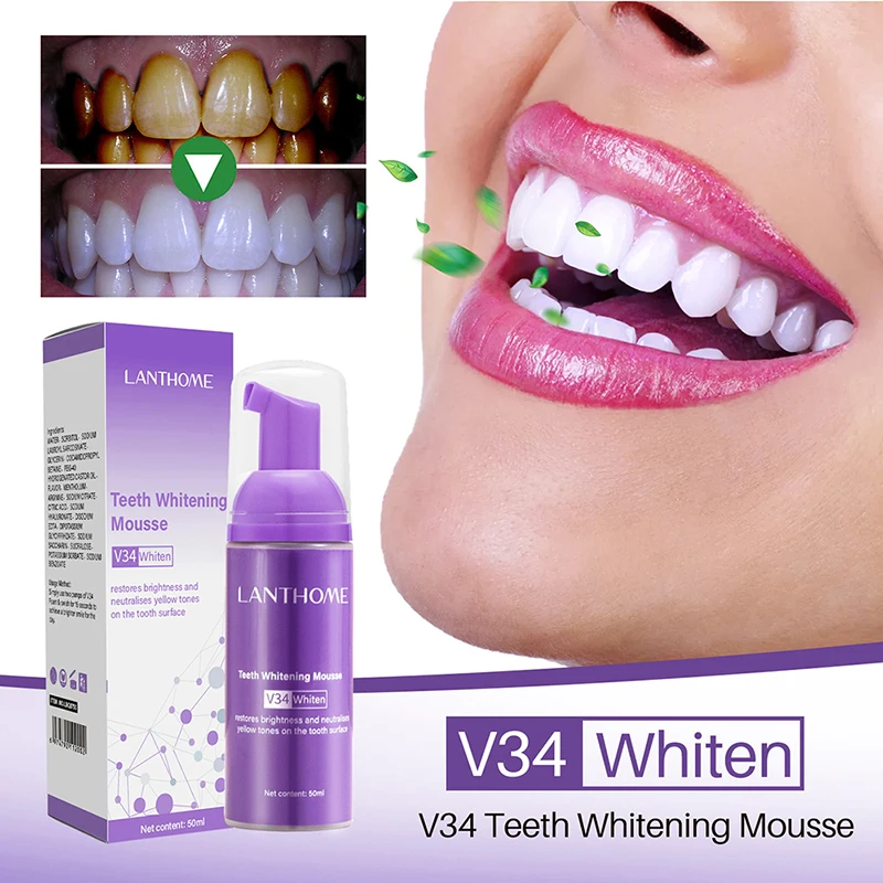 Mousse V34 Toothpaste Teeth Cl - Teeth Whitening Crest recensie en prijs