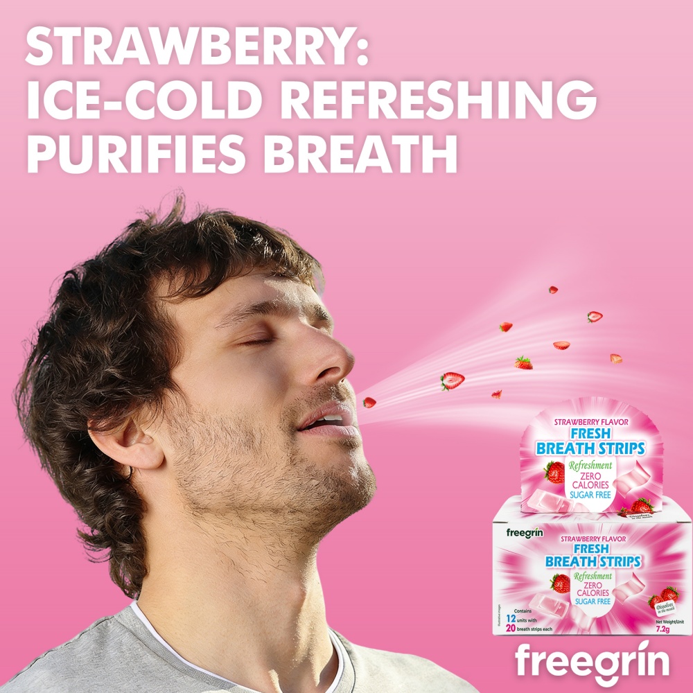 Breath Freshener Cool Strawber - Teeth Whitening In Office recensie en prijs