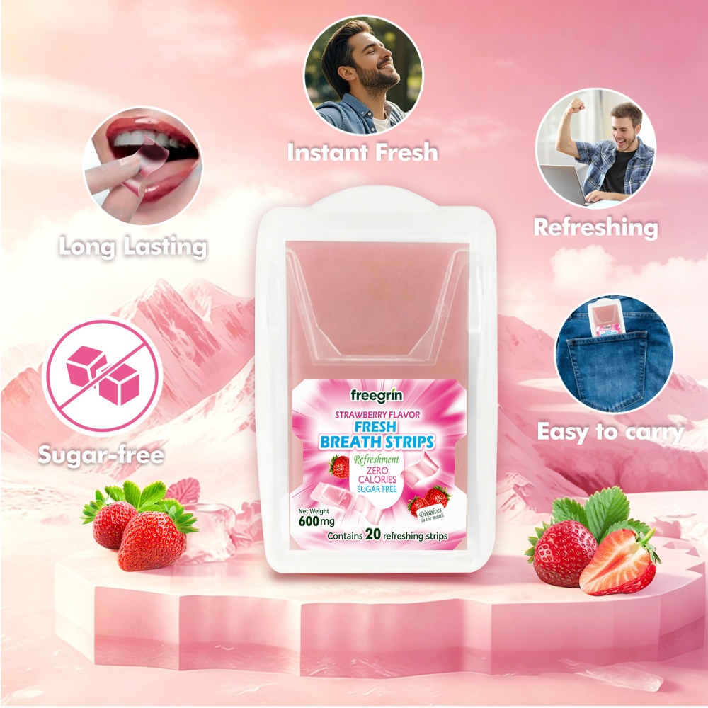 Breath Freshener Cool Strawber - Teeth Whitening In Office recensie en prijs